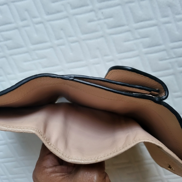 Chloe Small Alphabet Tri-Fold Wallet Textured Leather - Picture 8 of 12